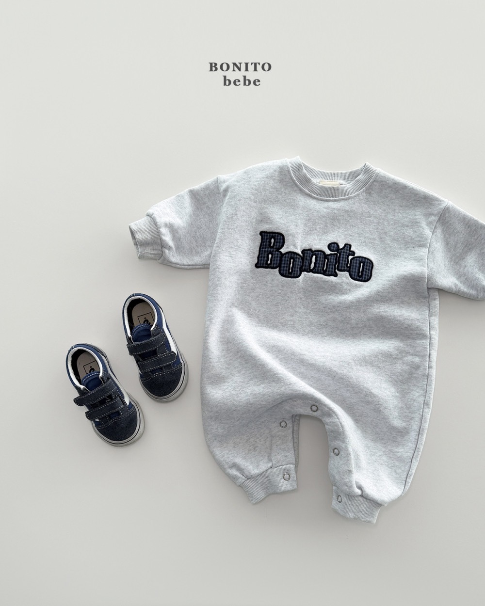 Bonito 波浪字母親子連身衣 / 3色 (Bebe)