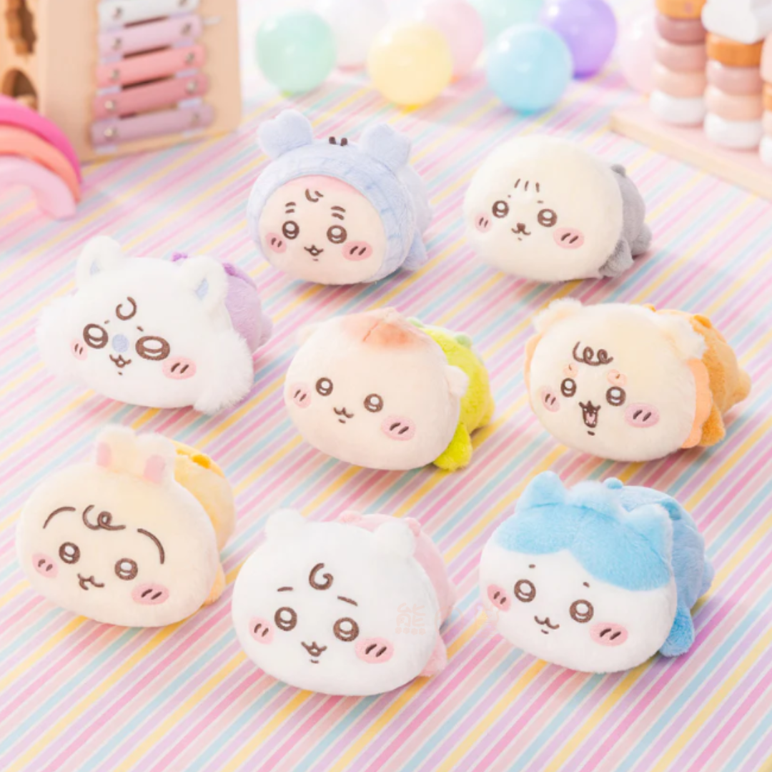 Chiikawa Baby 吉伊卡哇款 爬行姿勢 毛公仔擺件 [平行進口]