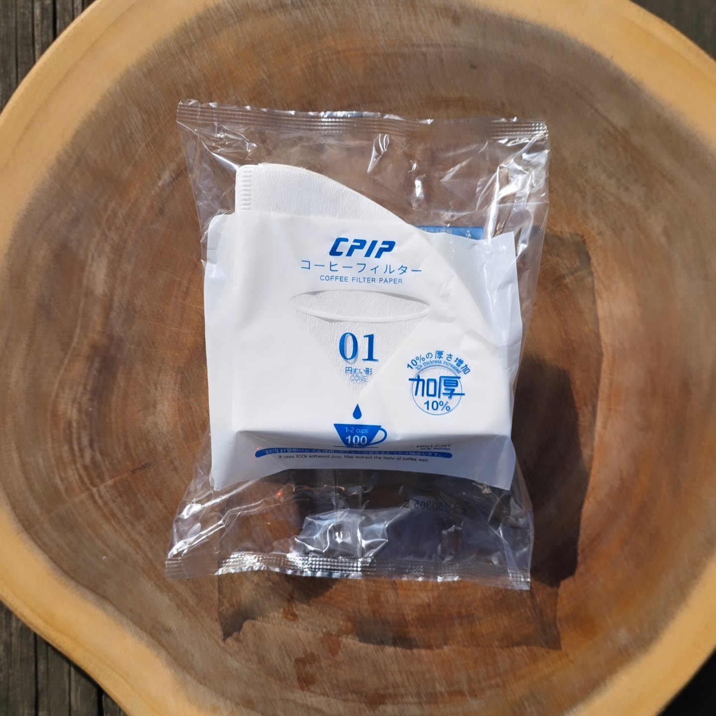 手沖濾紙 | 1–2人份 日本製造 | 白色