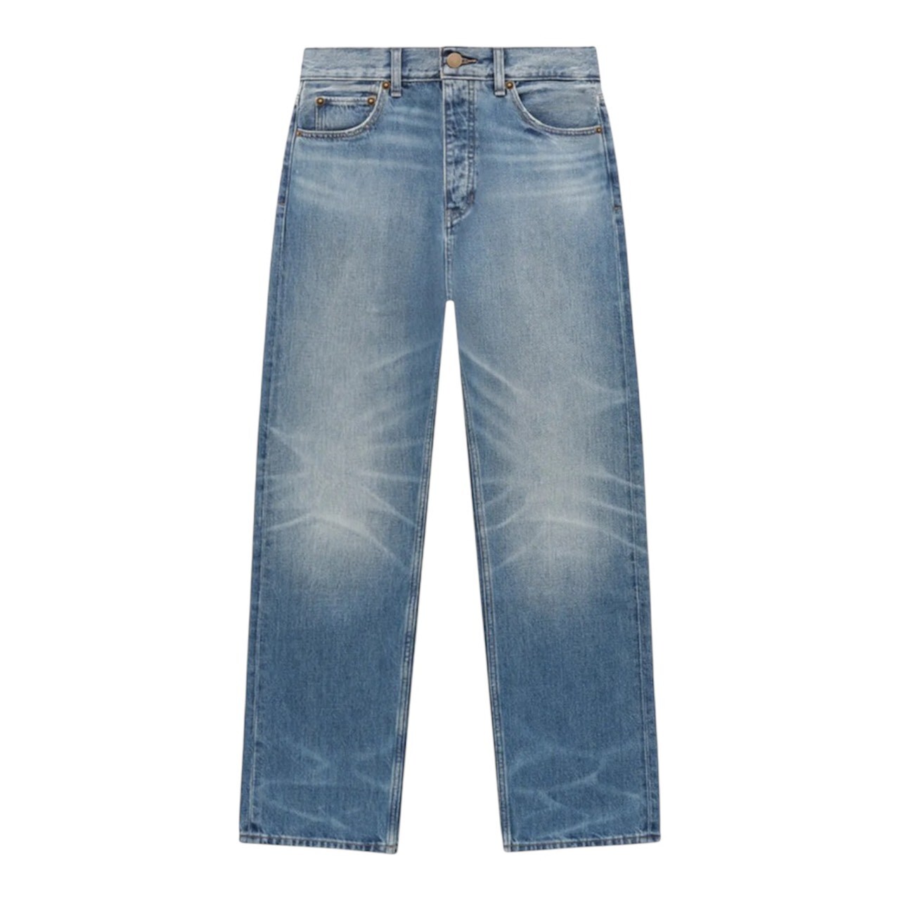 ESSENTIALS MED WASH 5 POCKET JEAN SIZE W32