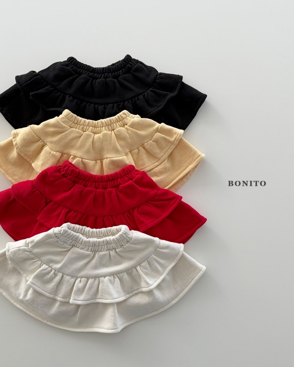 韓國🇰🇷BONITO 毛圈蛋糕褲裙(12m-XL/JS-JM)