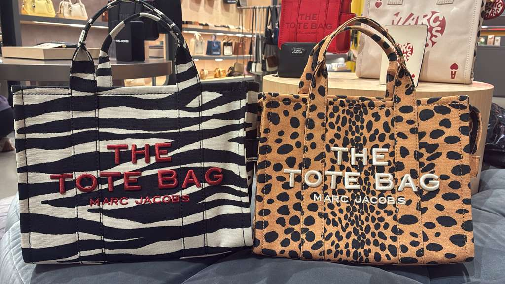 VQ063 Marc Jacobs 動物班紋TOTE BAG 32x26cm