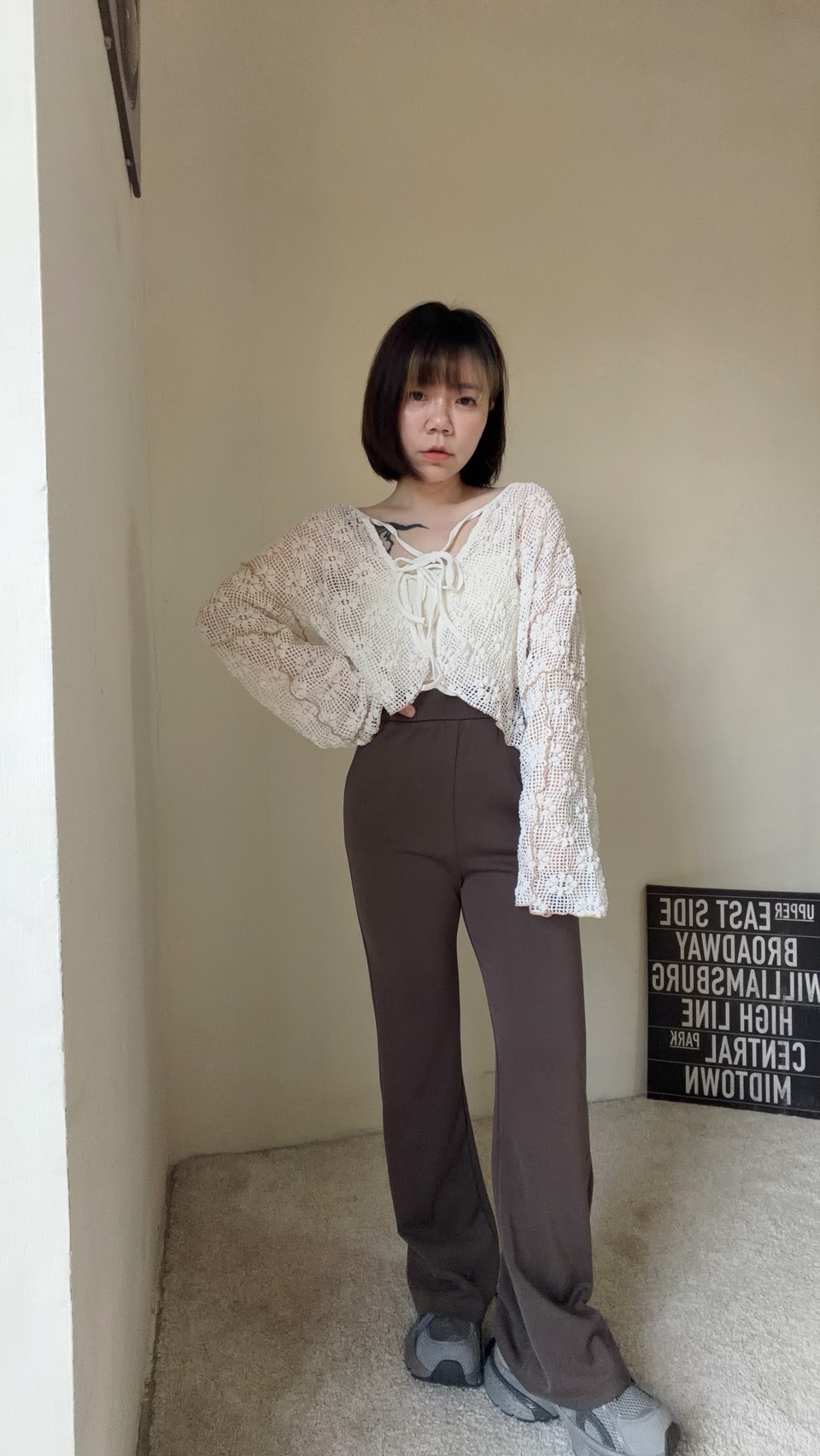 超舒服~顯瘦喇叭長褲s