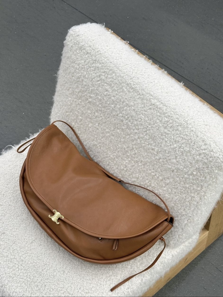 Celine Halfmoon Soft Triomphe Bag