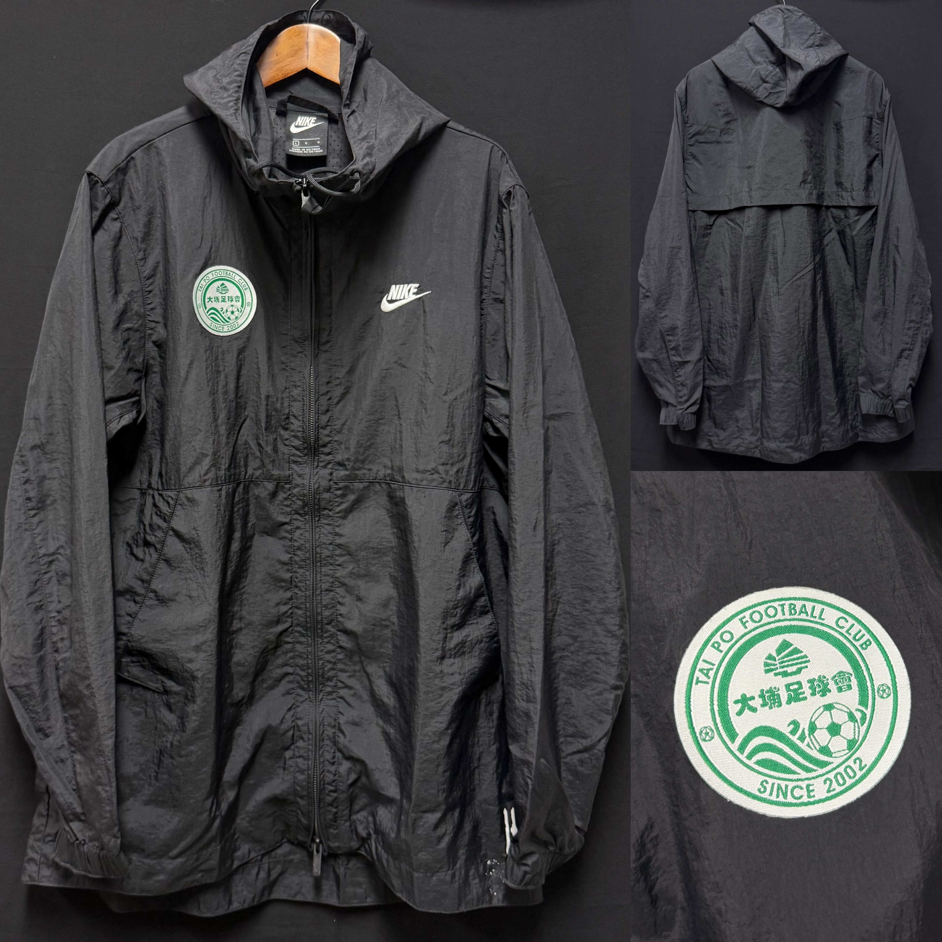 (Match Worn) Tai Po Football Team 2018 Nike Match Worn Training Jacket