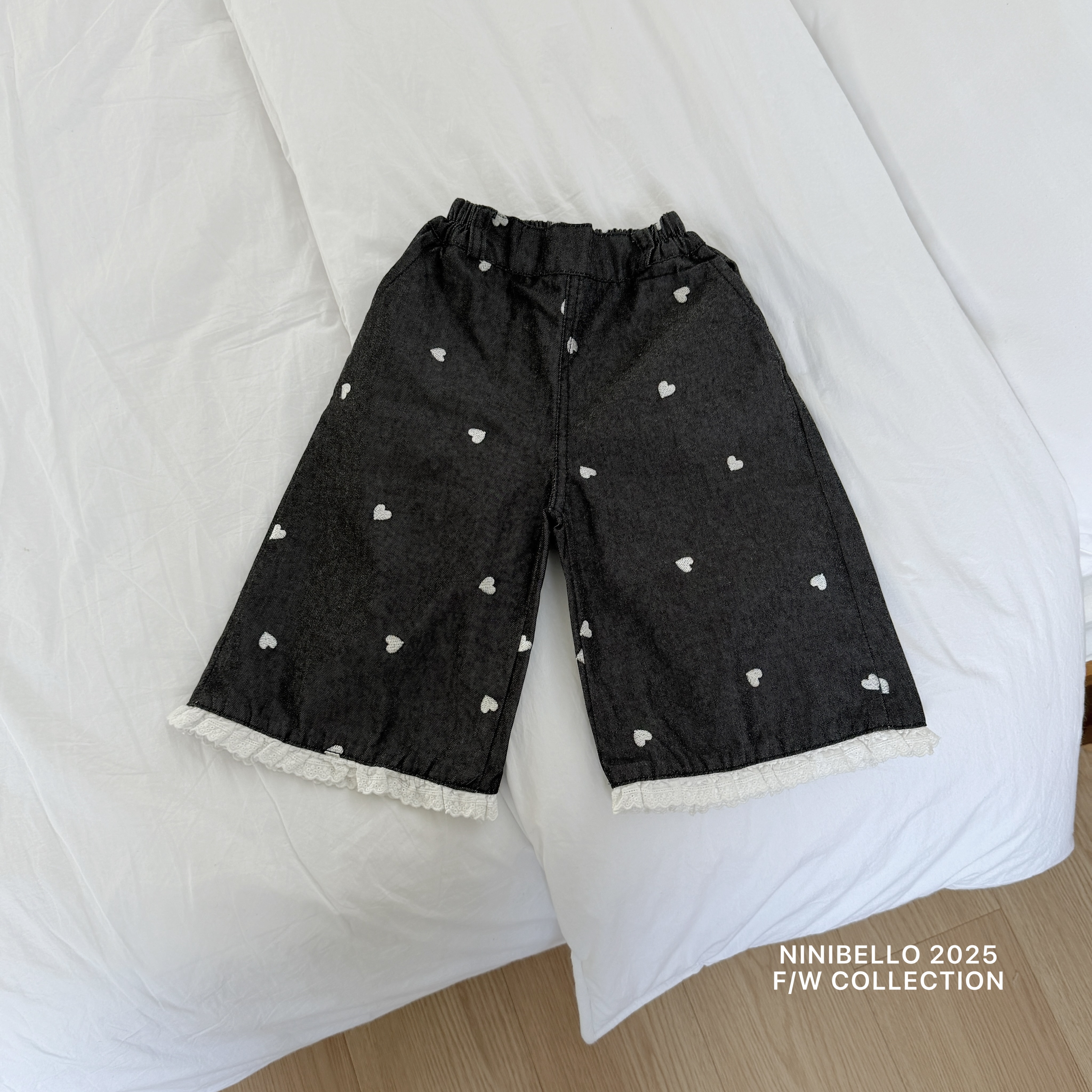 愛心餅乾丹寧褲