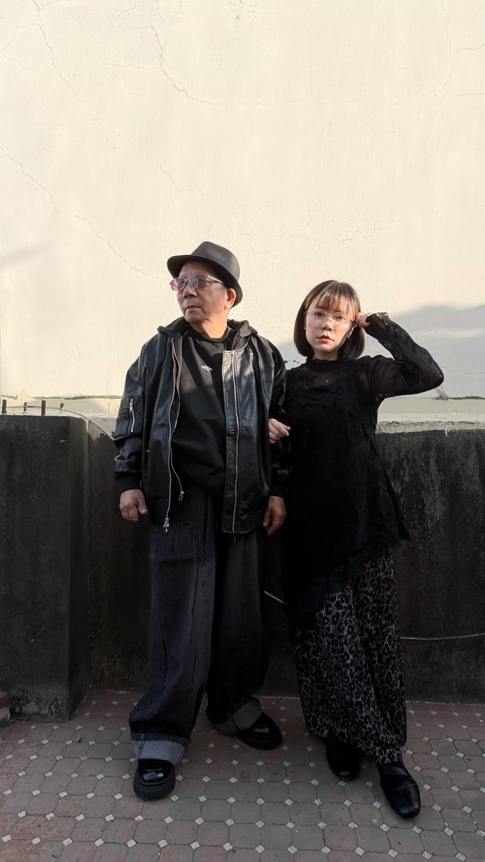 鬆緊腰豹紋長裙(預購)