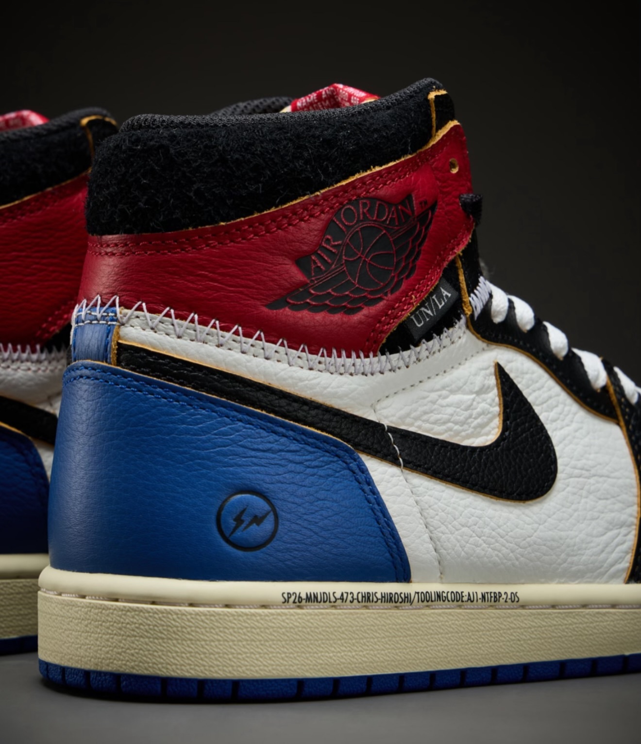 Fragment Design x Union LA x Air Jordan 1 High OG 閃電聯名 IQ7847-002