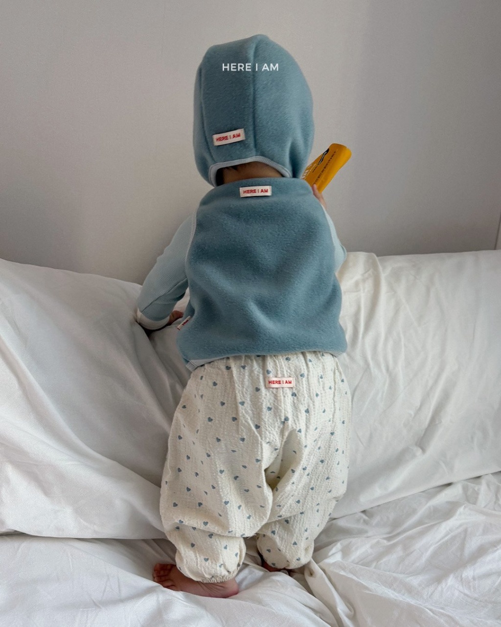 正韓春hereiam 四色純棉防蚊褲