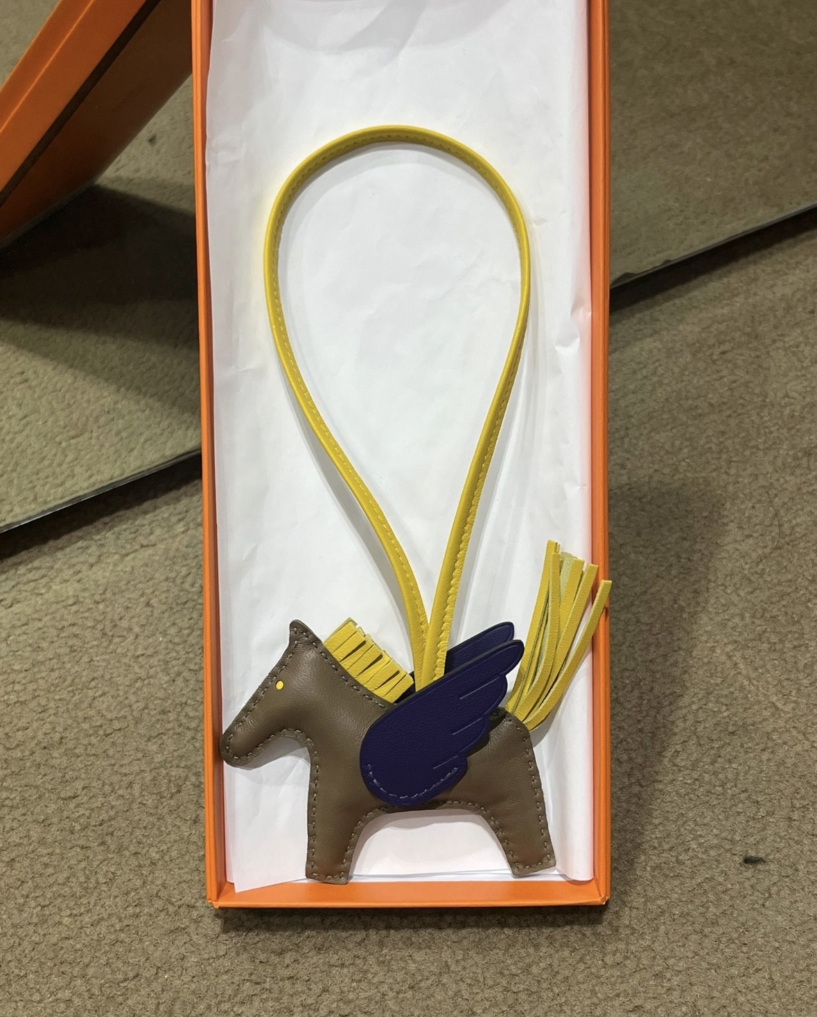 Rodeo Pegase PM Etoupe/Jaune De Naples/Purple