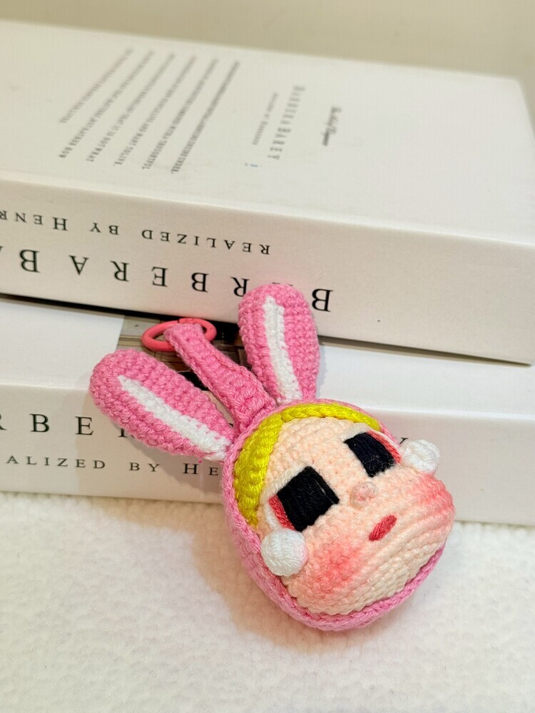 兔耳眼淚哭娃吊飾