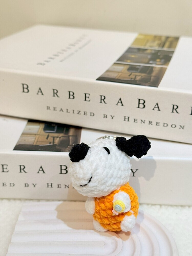 『橘』小小史努比吊飾