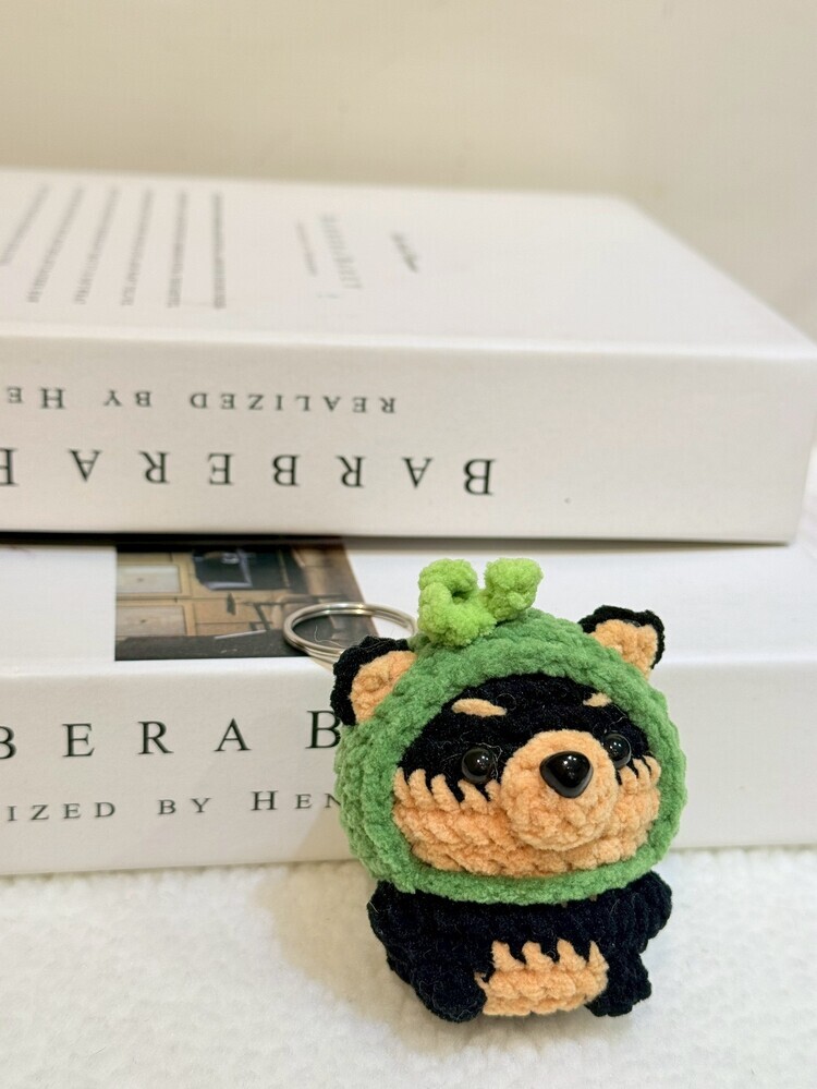 蔬菜奶茶狗狗吊飾