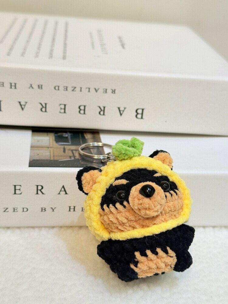 蔬菜奶茶狗狗吊飾