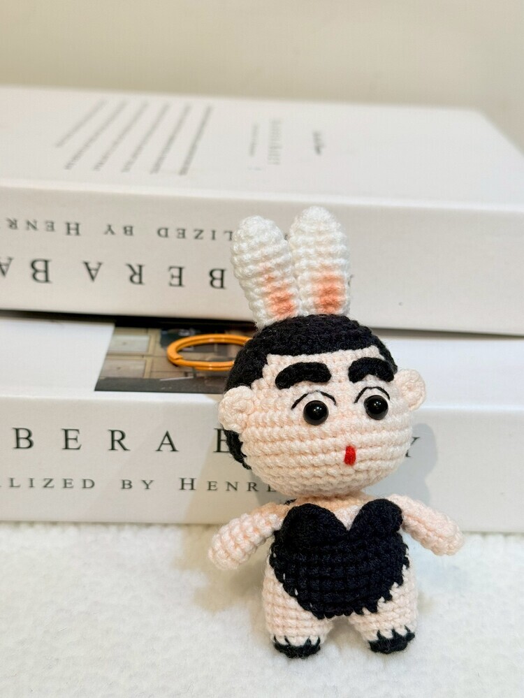 『黑』變裝小新吊飾-2號((不列入會員折扣))