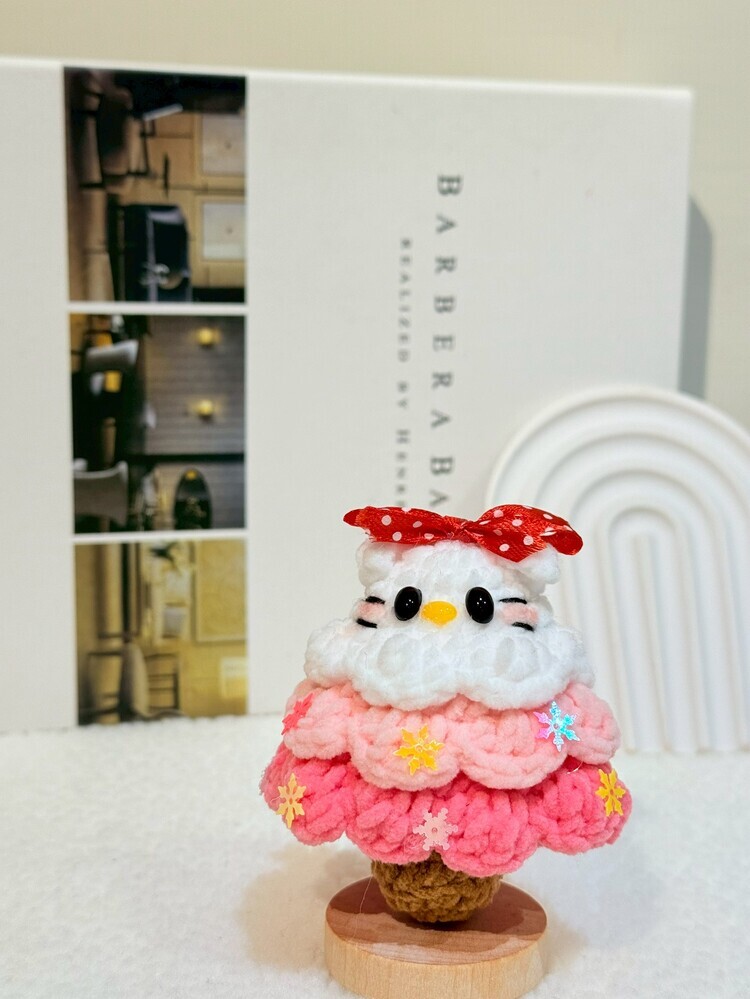 『KT』卡通三層蛋糕聖誕樹吊飾