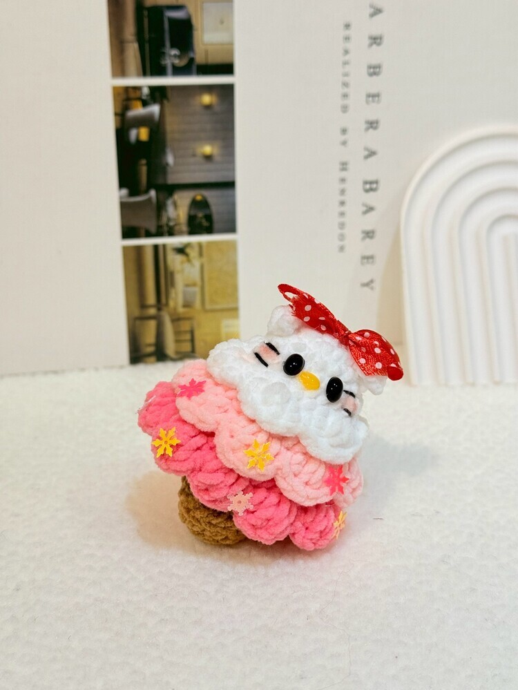 『KT』卡通三層蛋糕聖誕樹吊飾