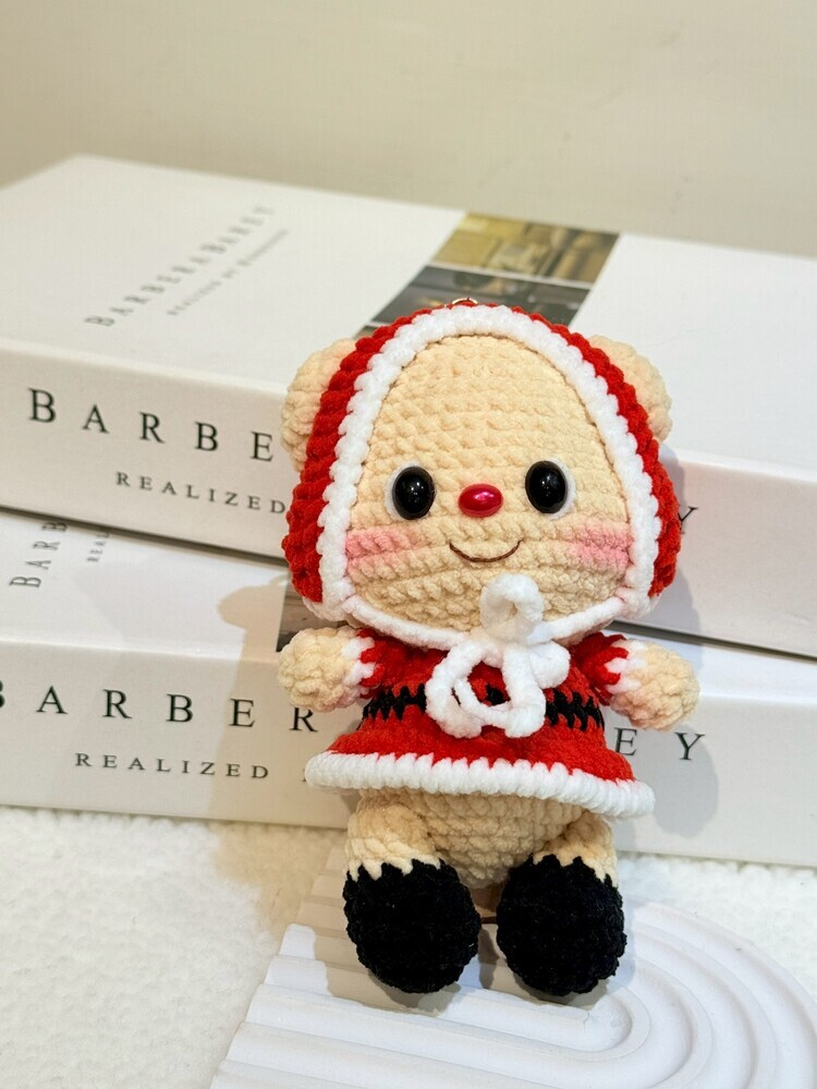 『紅帽』聖誕節奶油熊吊飾((不列入會員折扣))