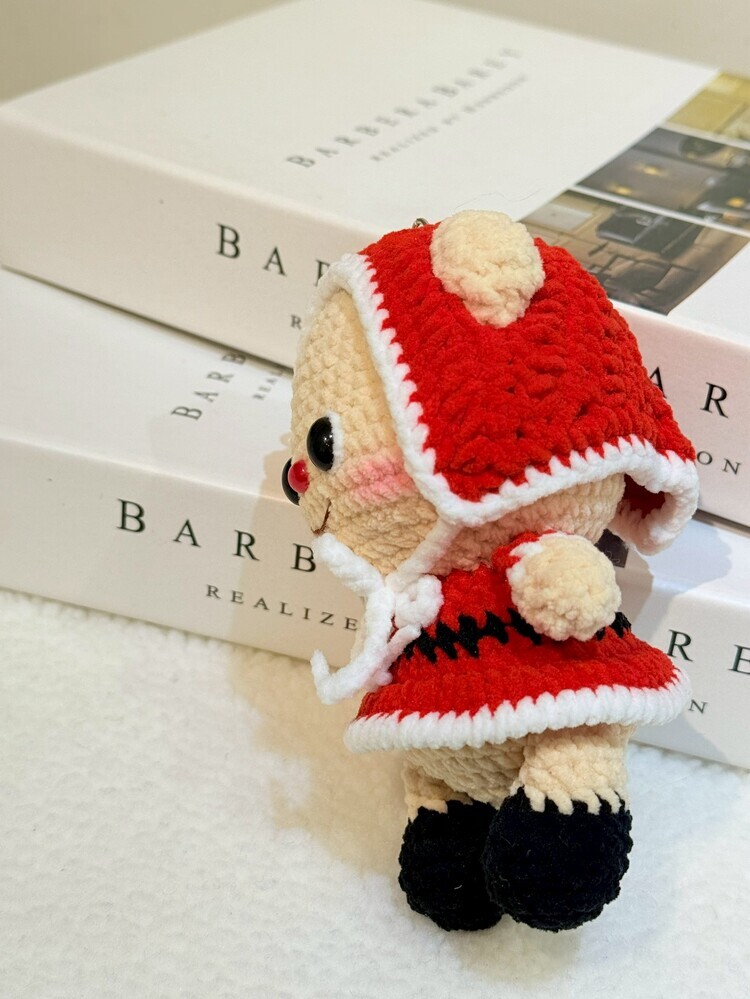 『紅帽』聖誕節奶油熊吊飾((不列入會員折扣))