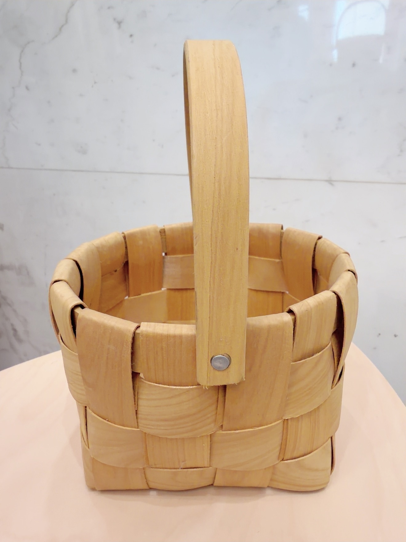 日式寬編提籃（L)