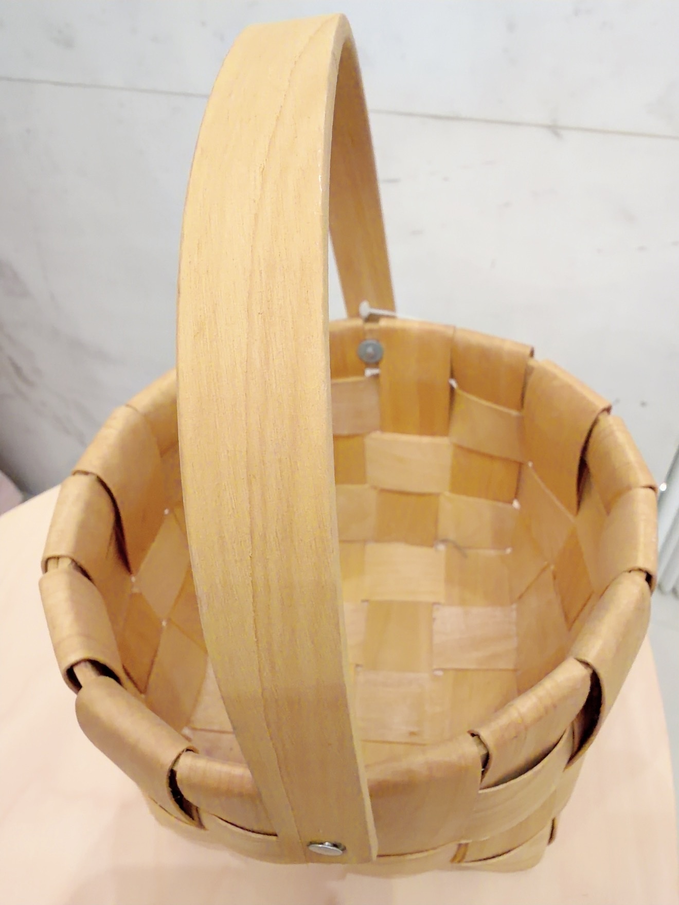 日式寬編提籃（L)