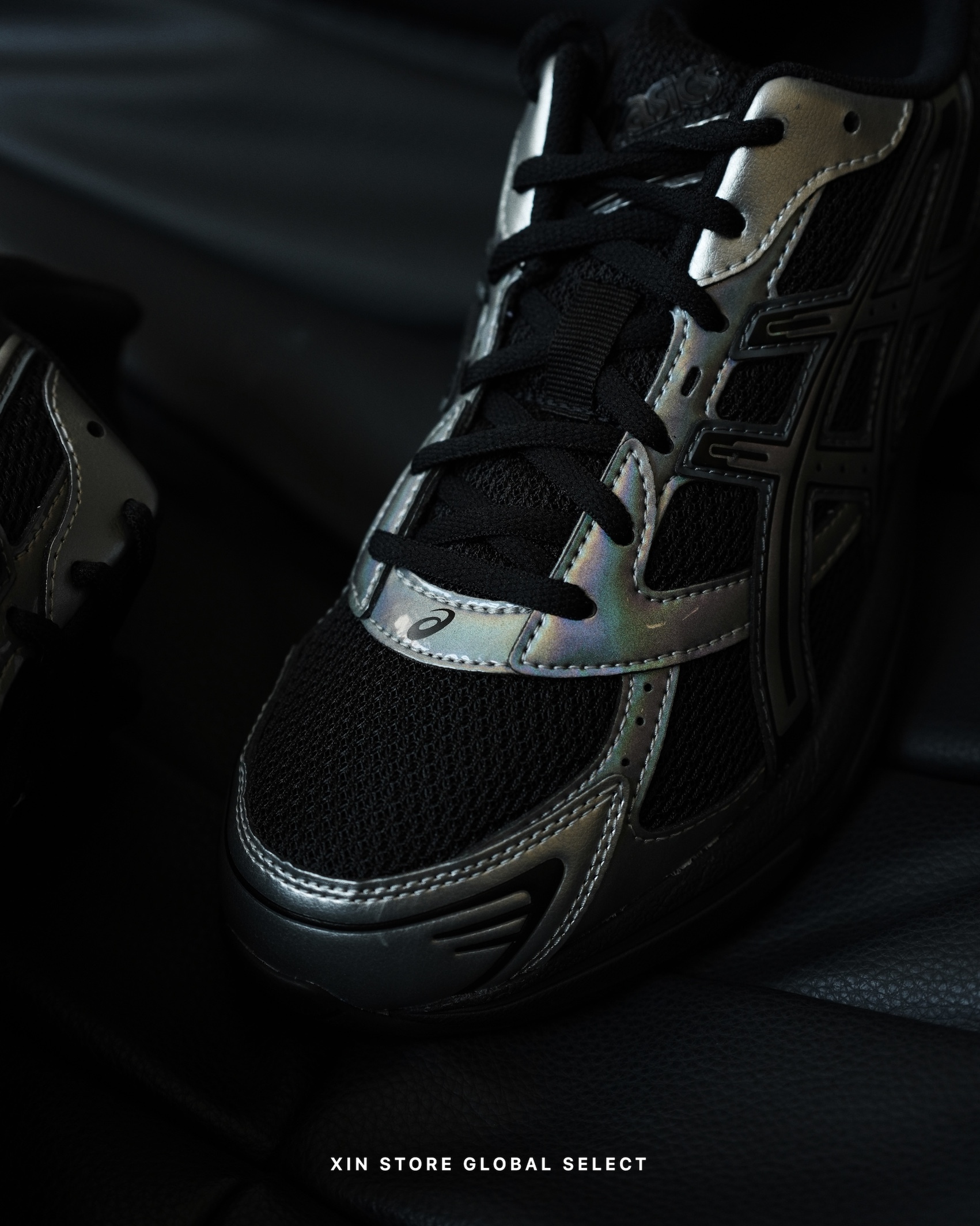 <黑馬>Asics GEL-1130 Holiday Pack 復古 網布 黑銀