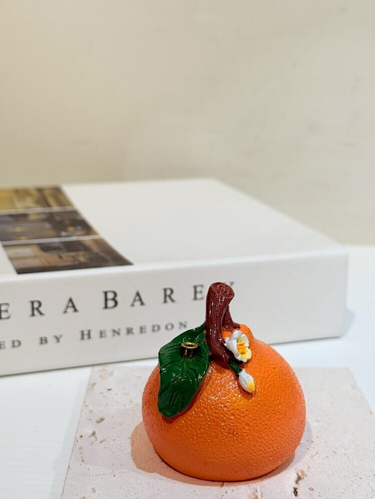 大吉大利橘子線香座