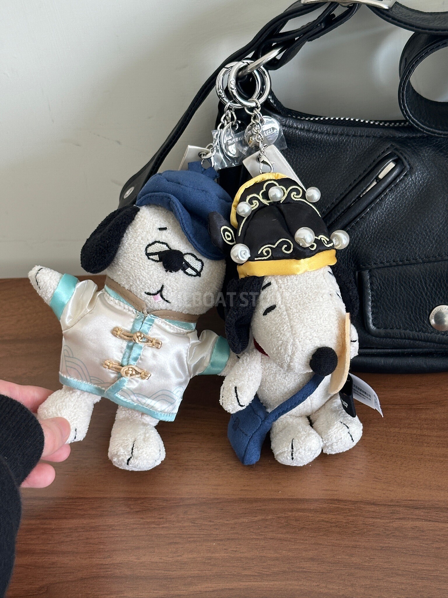 #現貨供應 蘇州限定 史努比 水墨江南 萌趣才子系列 吊飾娃娃