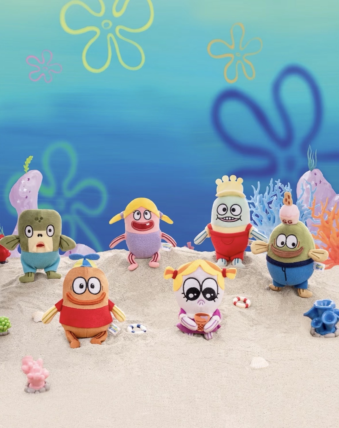 （預購）海綿寶寶 比奇堡 寶寶魚系列 吊飾 鑰匙圈
