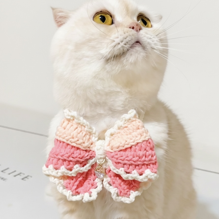 奶油蝴蝶結系列（領巾款／皮革扣款）