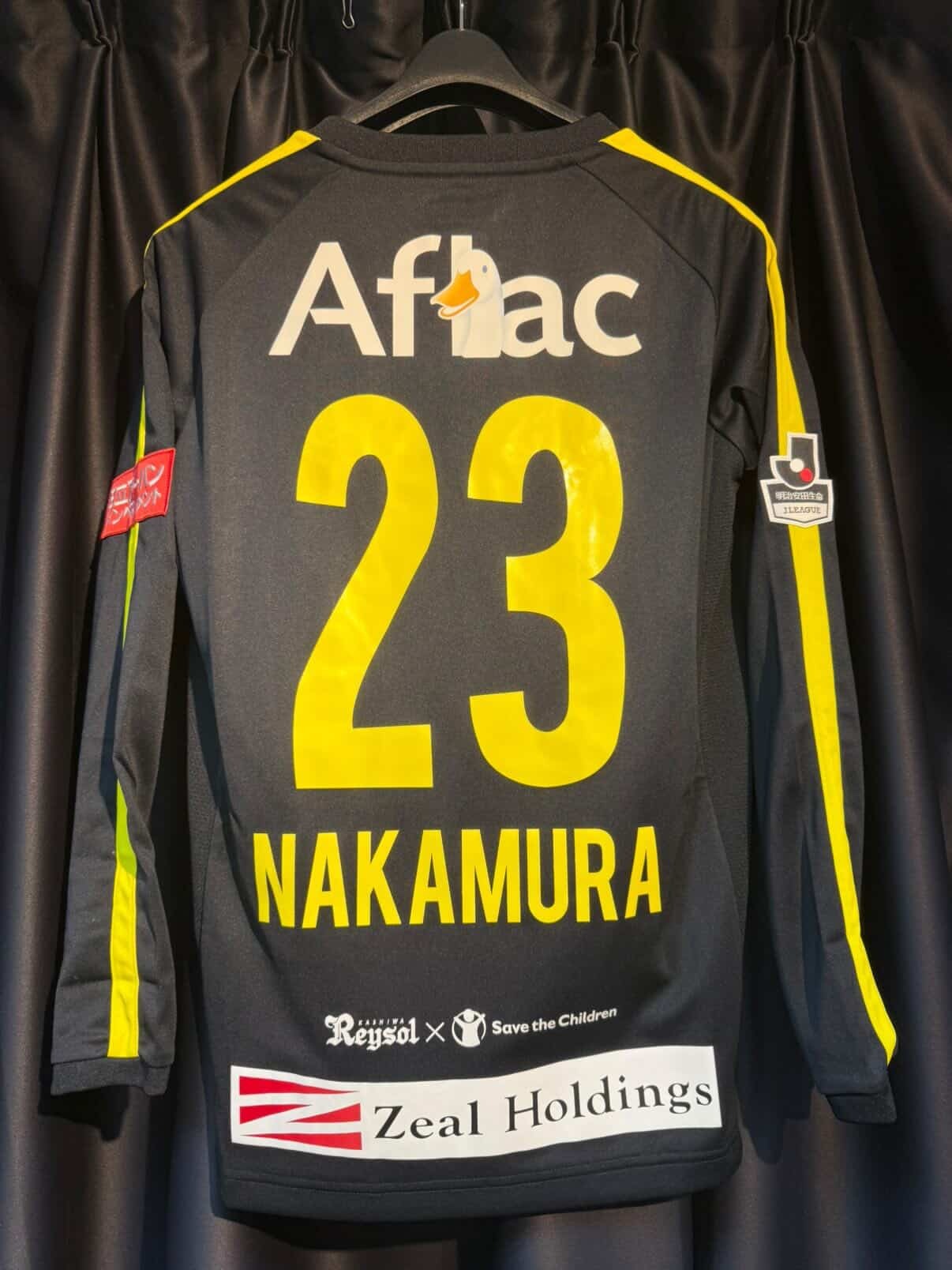 2018 柏雷素爾 長袖龍門球衣 #23 NAKAMURA 中村航輔 (BRAND NEW , 10/10)