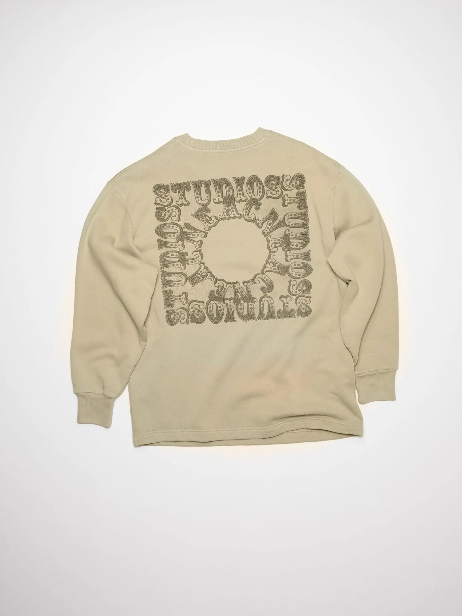 Acne Studios 馬戲團刺繡 圓領衛衣