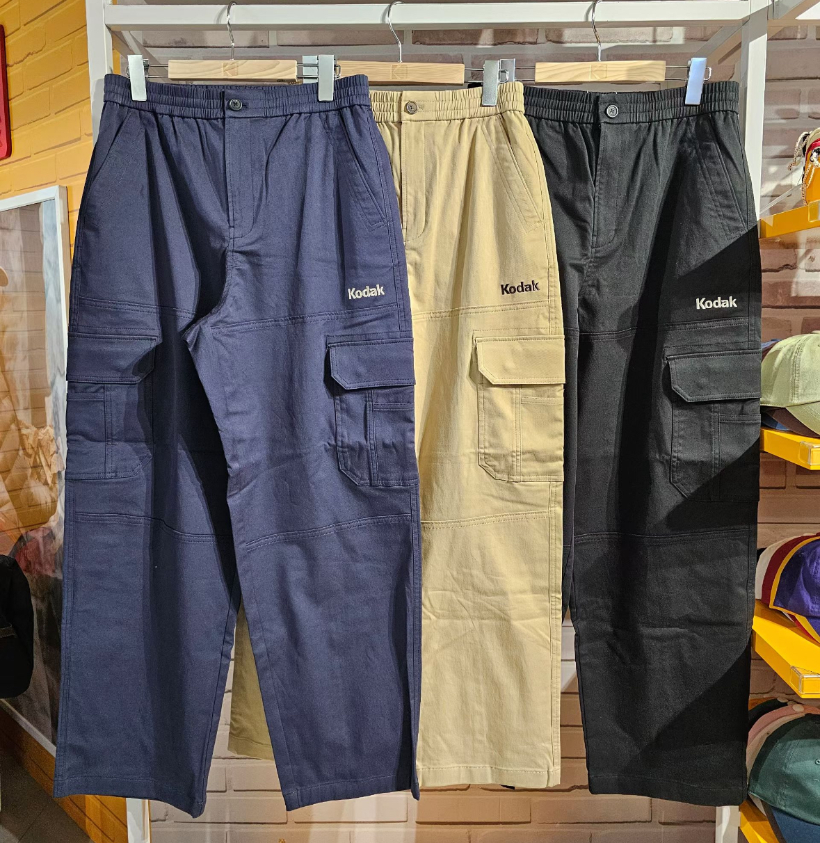 【春季新品限時開團🔥 3/2 晚上12:00準時收單～】Kodak 柯達 寬鬆 棉質 工作褲 長褲 K6123LPT85
