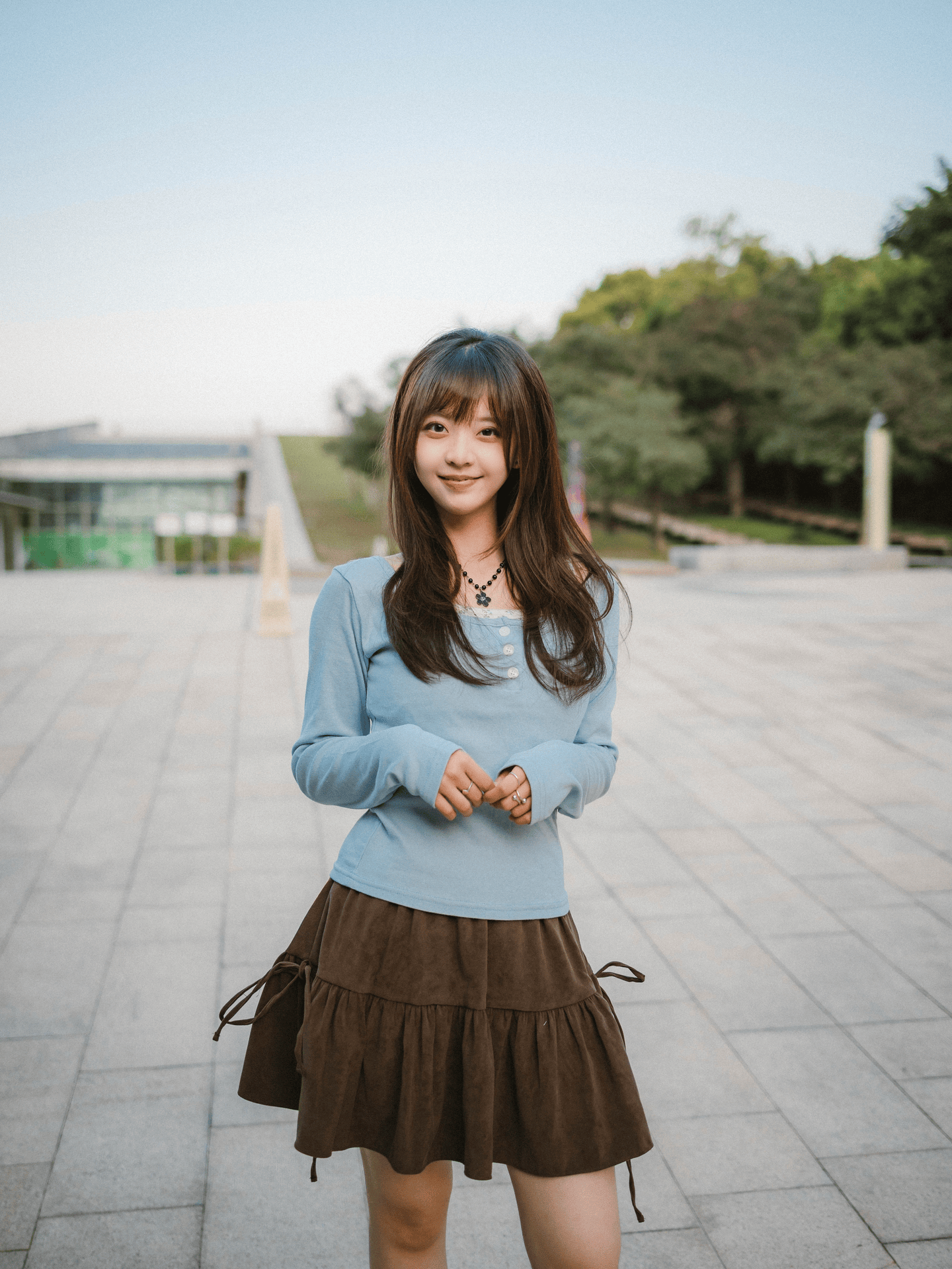 純欲碎花花Layered Tee Top