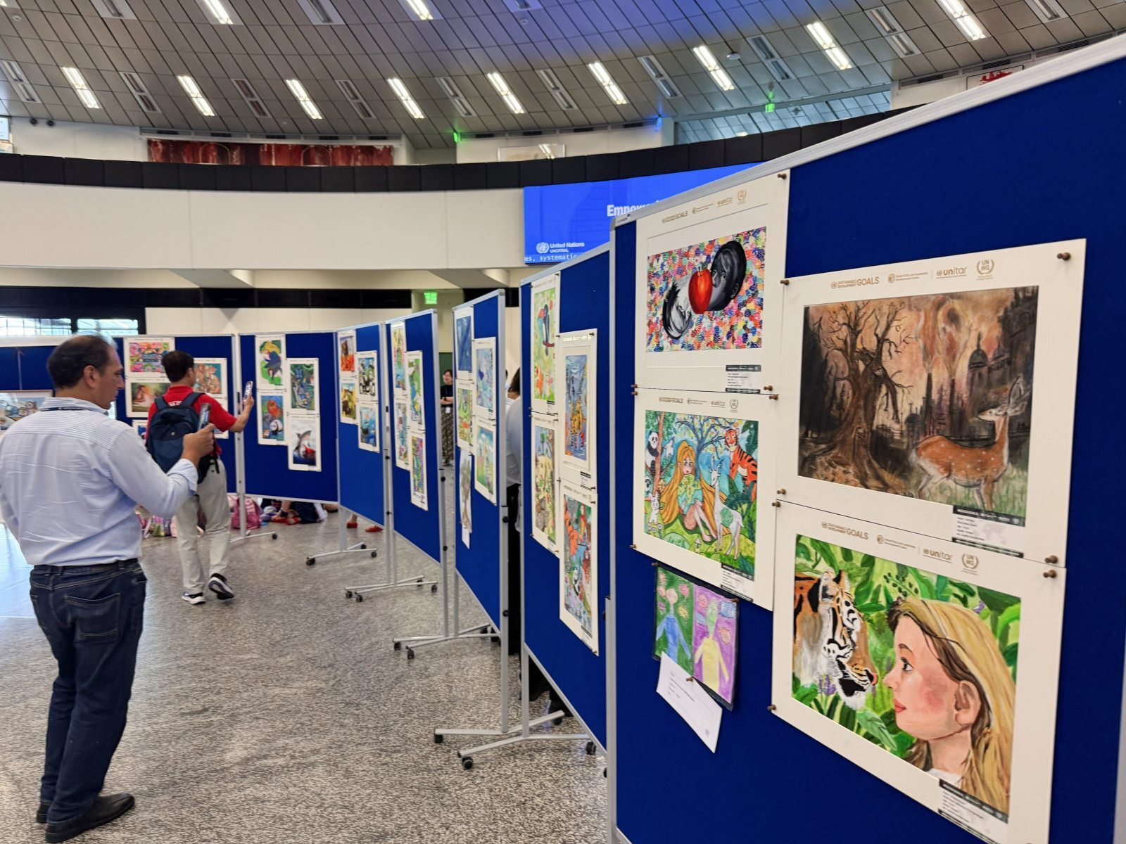 維也納聯合國總部-優秀作品展覽