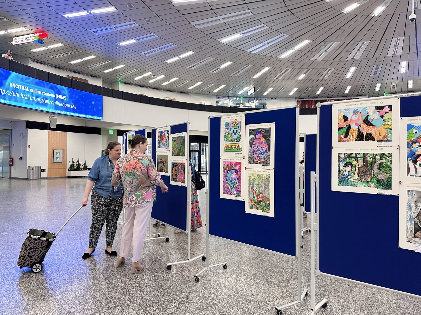 維也納聯合國總部-優秀作品展覽