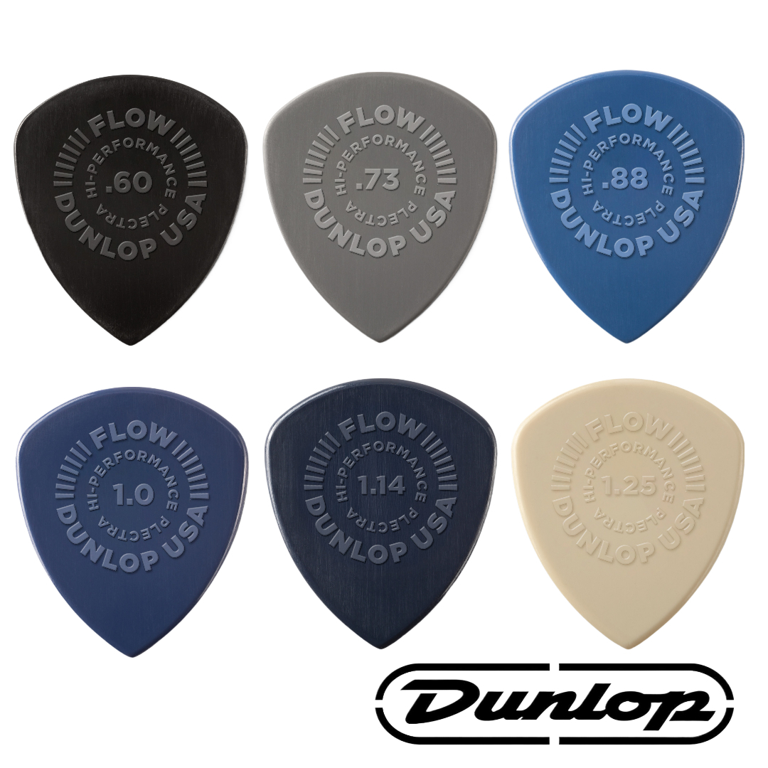 Dunlop FLOW® NYLON PICK 6種尺寸 匹克 單片