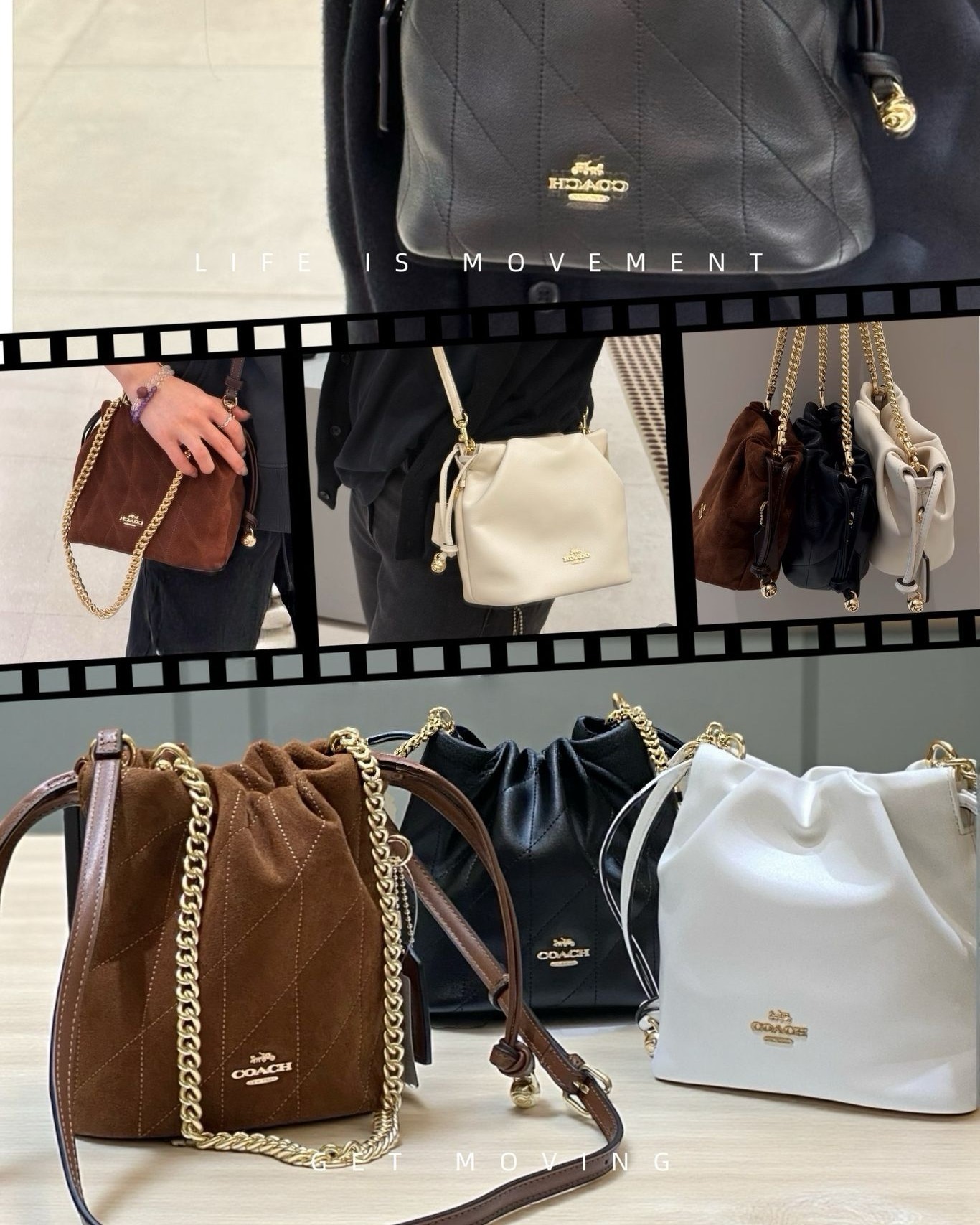 Coach 新款 Faya 系列雲朵包