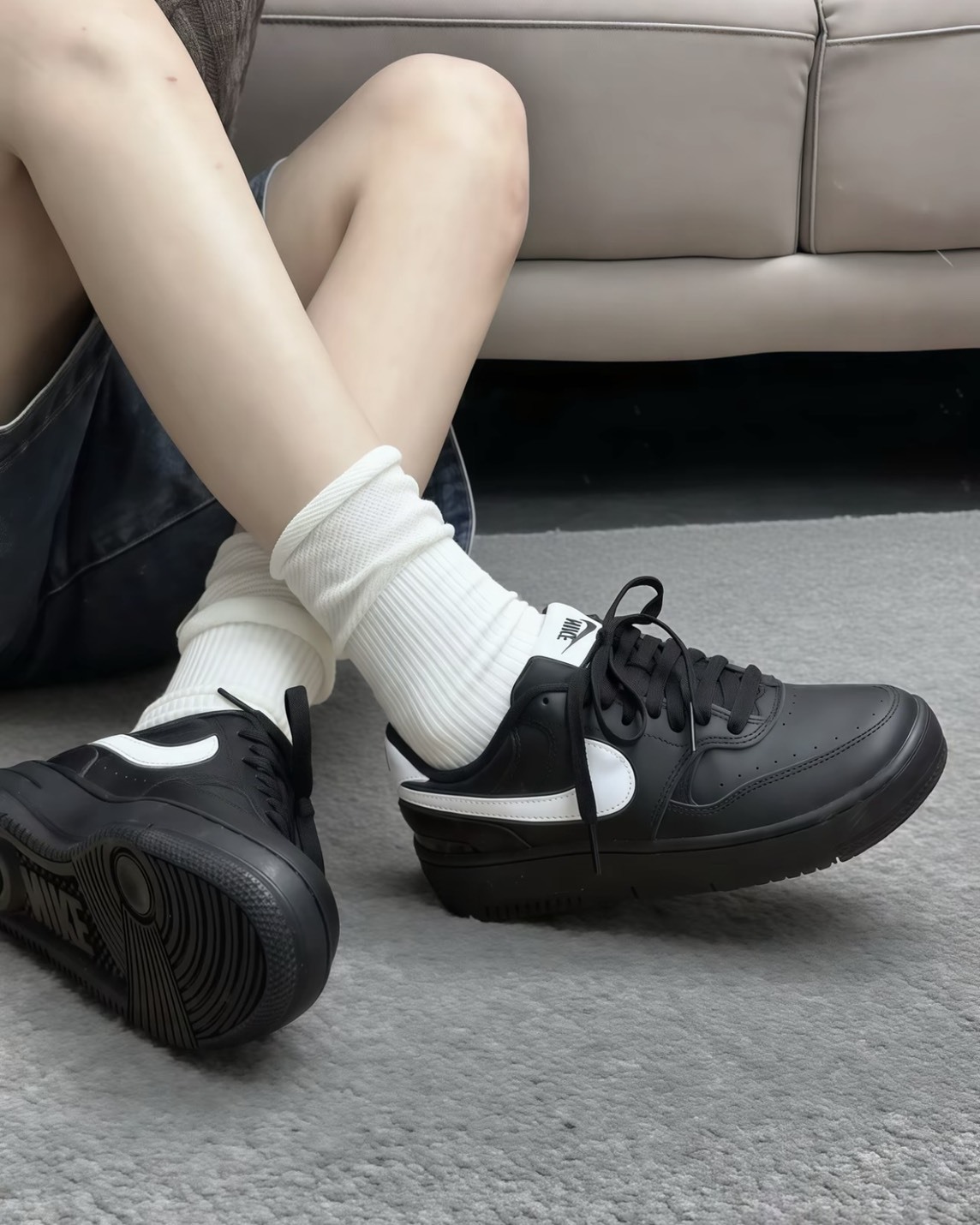 【預購】NIKE GAMMA FORCE 黑白 FQ6476010