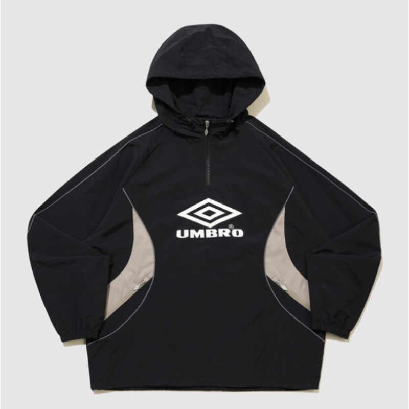 【代購】UMBRO HBL 機能工程設計 圓領連帽套頭風衣