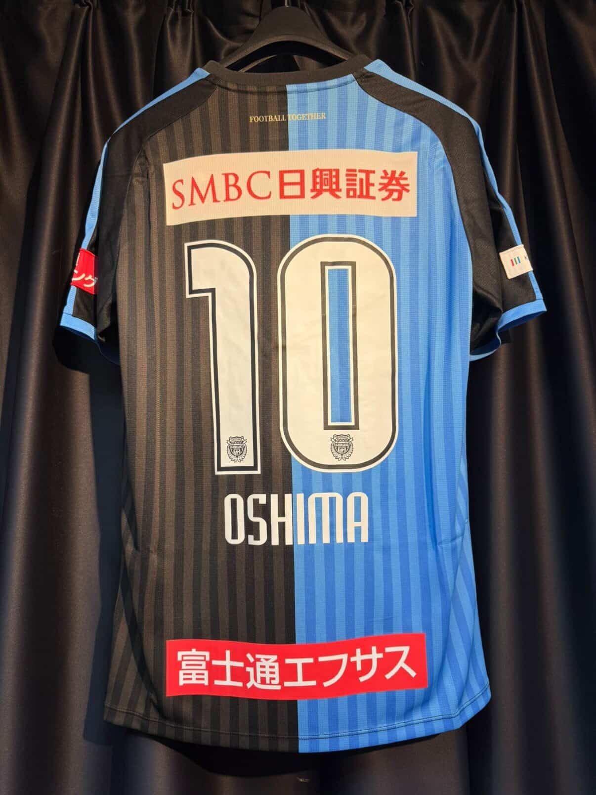 2018 川崎前鋒 主場球衣 #10 OSHIMA 大島僚太 (BRAND NEW , 10/10)