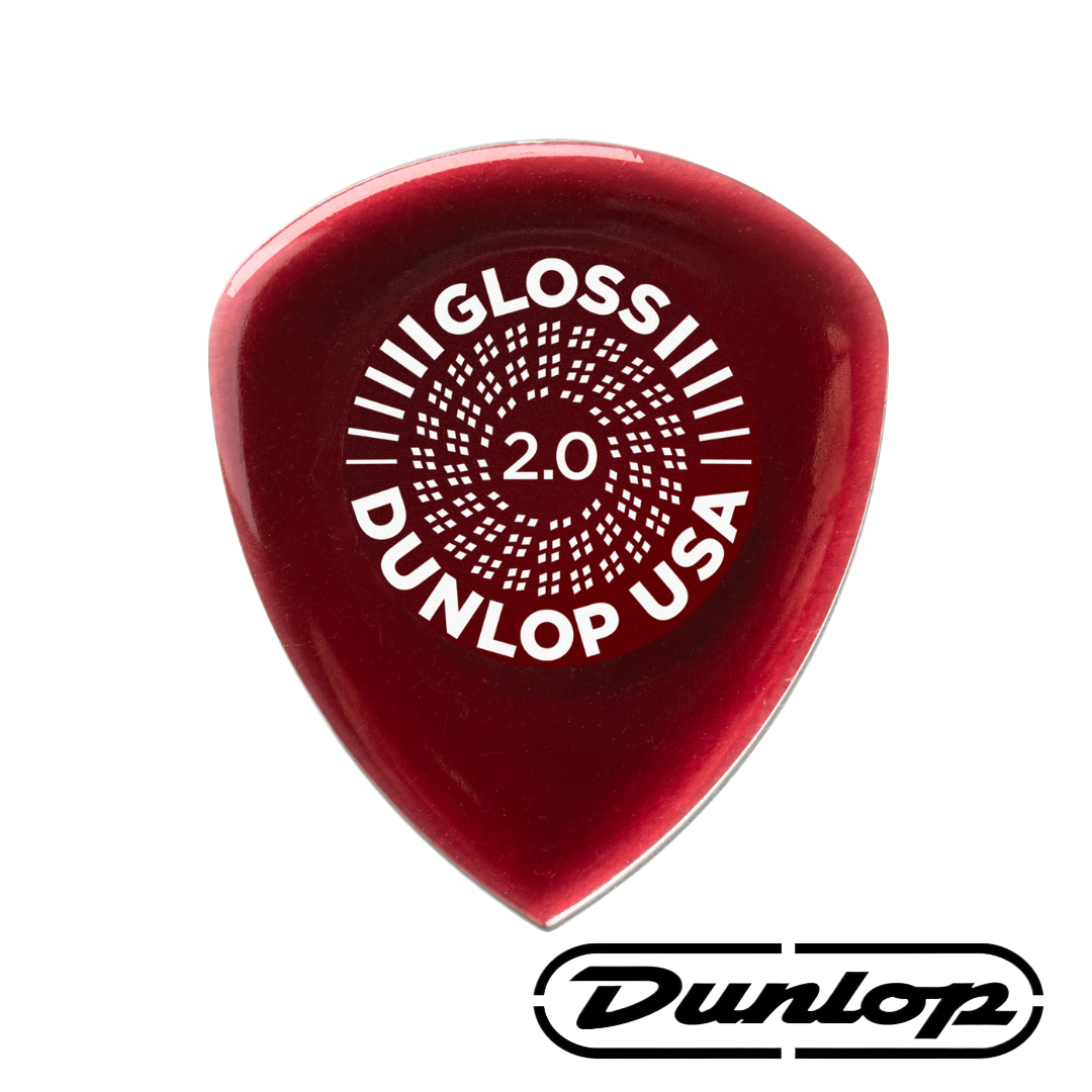 Dunlop FLOW® GLOSS PICK 2.0mm 彈片