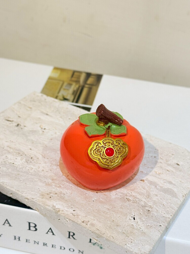 柿柿如意柿子線香座