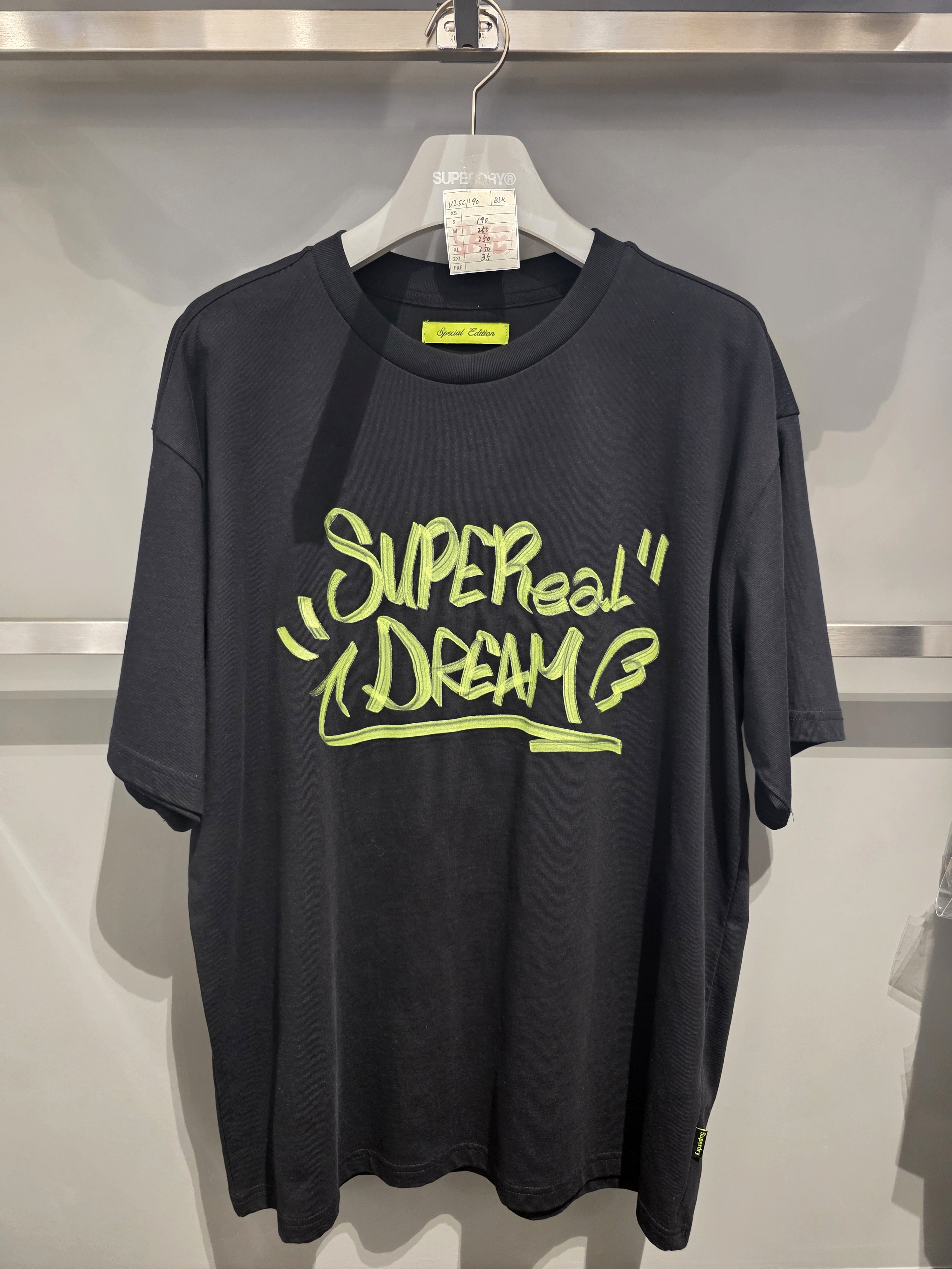 【直播】SUPERDRY LX022301 經典極簡廓形短 T