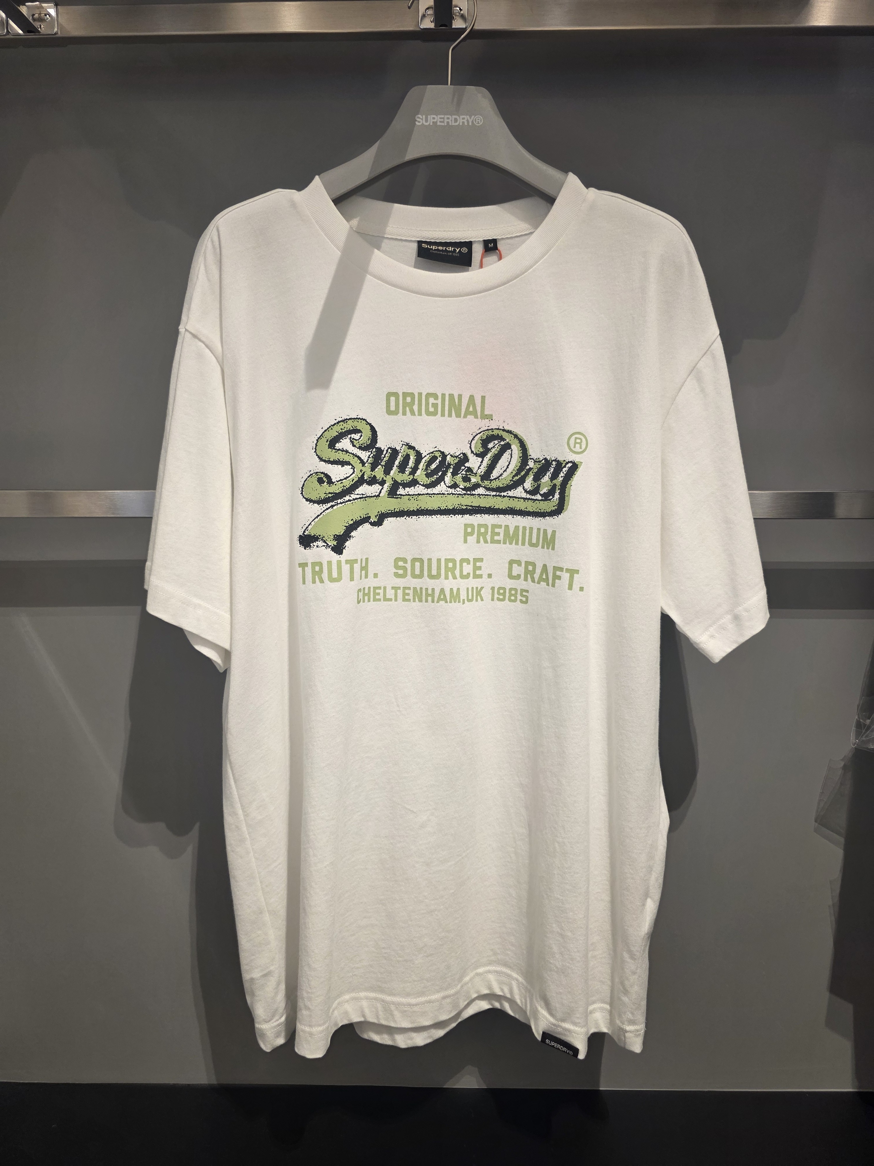 【直播】SUPERDRY  LX022303 復古噴漆街頭感短 T