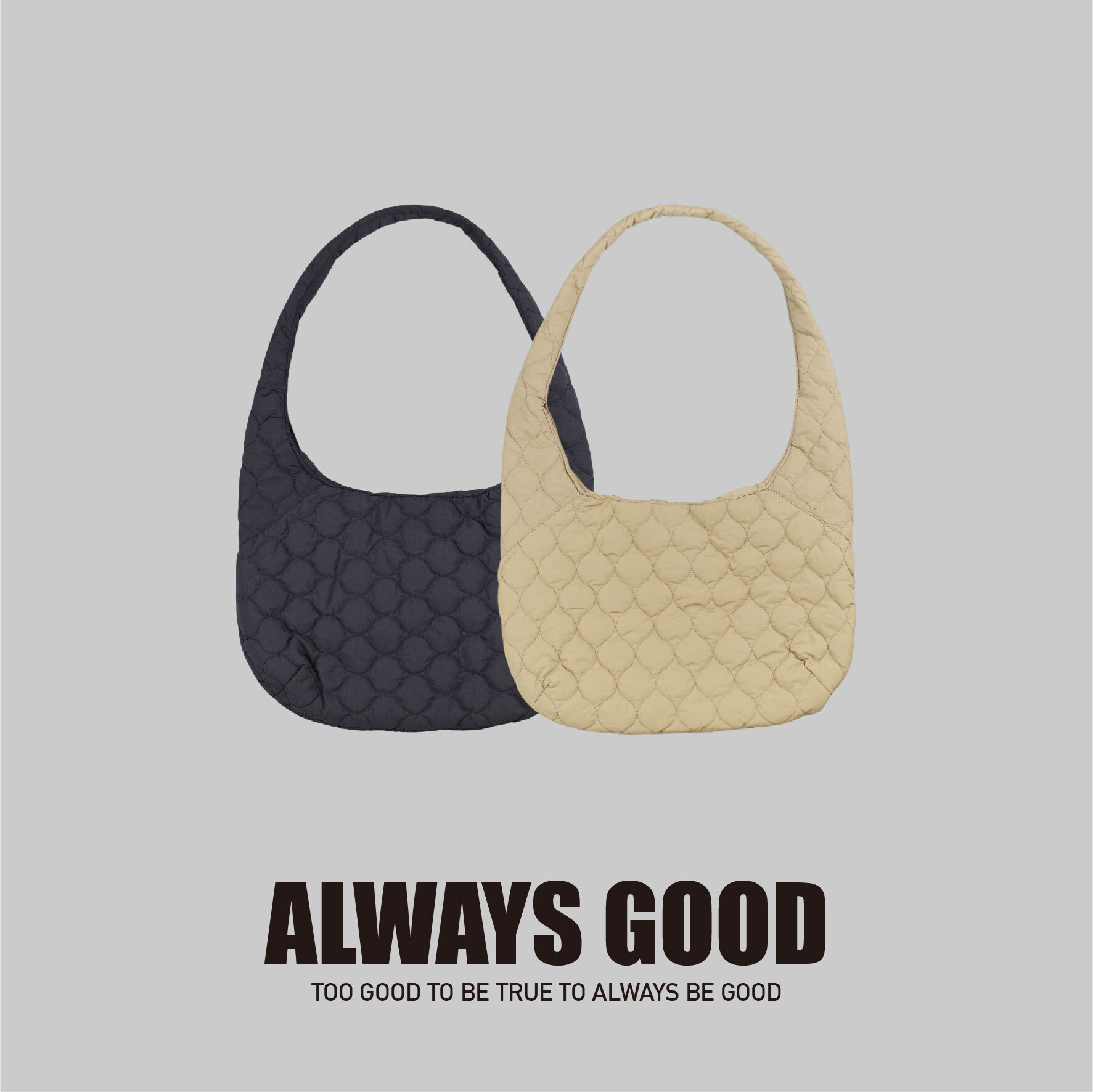 『Always_Good』縫衍 葫蘆紋 斜背包