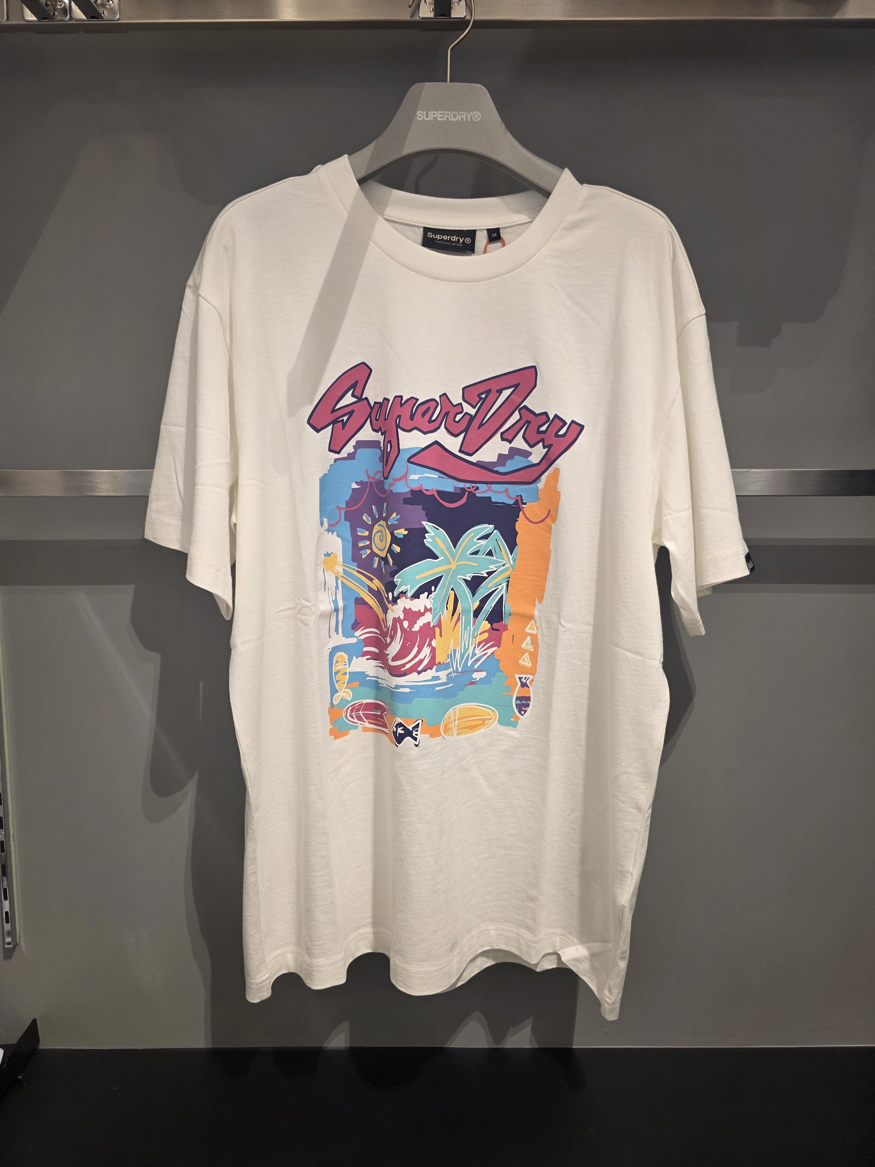 【直播】SUPERDRY LX022305 復古街頭衝浪感短 T