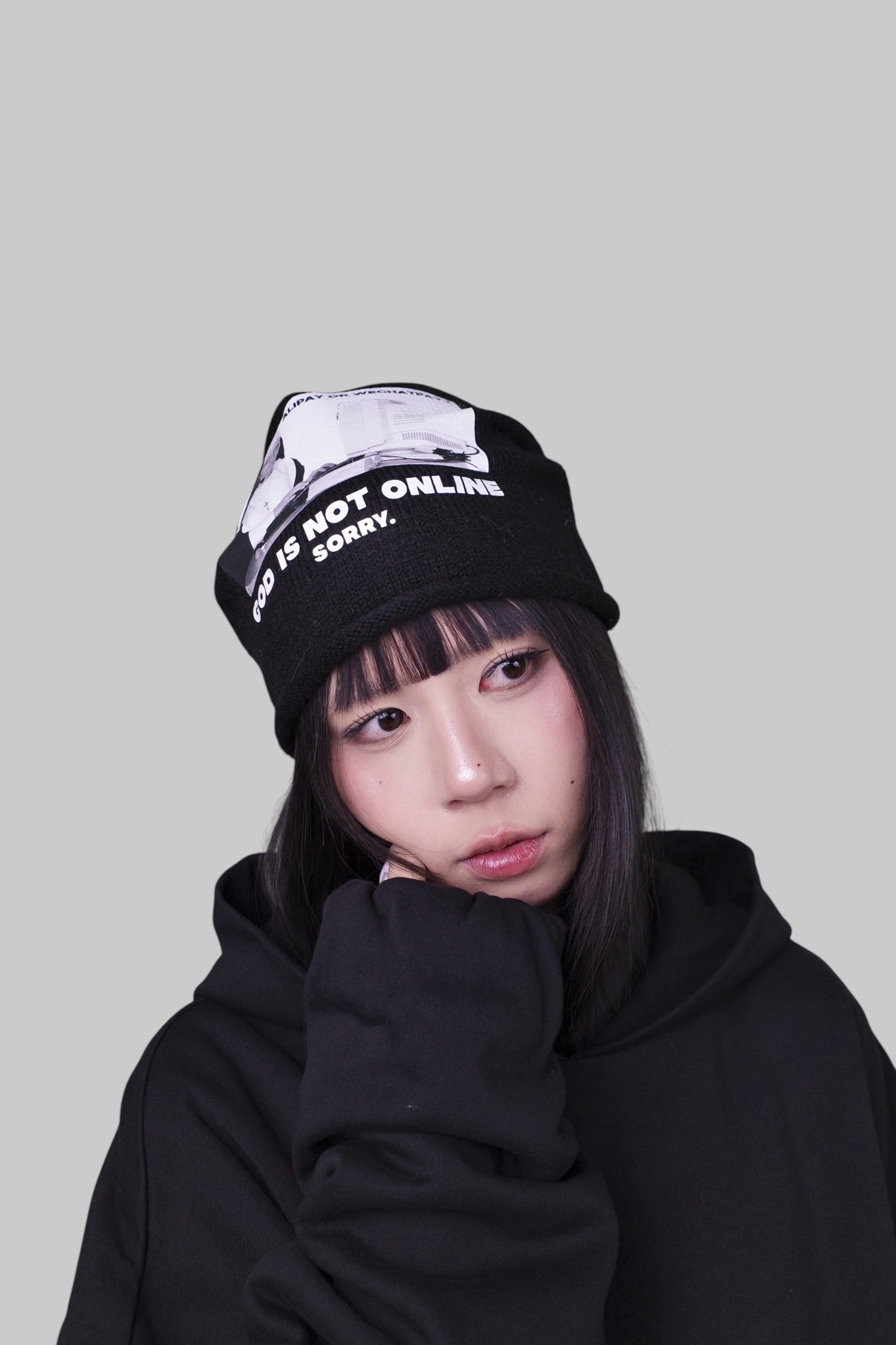 『Always_Good』惡搞 抱歉上帝不在線上 毛帽