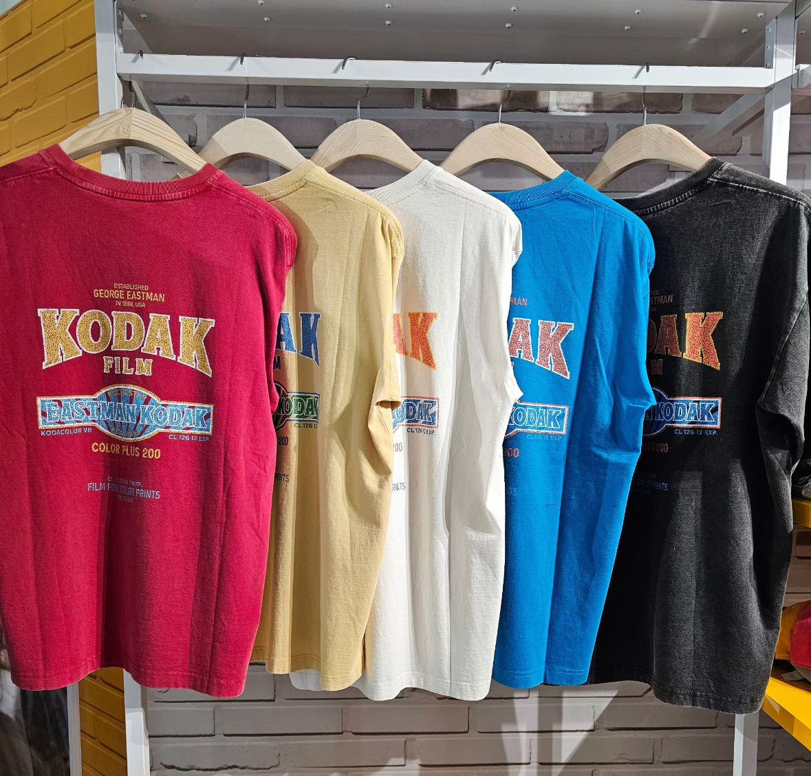 【春季新品限時開團🔥 3/2 晚上12:00準時收單～】Kodak 柯達 美式復古 水洗 短tee K6223LRS11