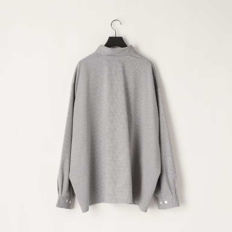 KANEMASA PHIL. - 36G Check Balise Shirt / WHITE